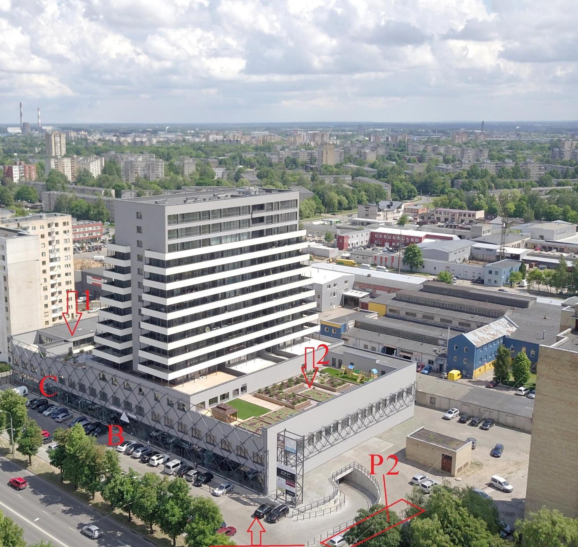Zaliakalnio Terasos Apartamentai 2 Kaunas Kültér fotó